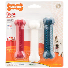 Nylabone Dura Chew Bones - Assorted Flavors