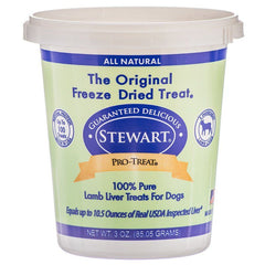 Stewart Pro-Treat 100% Freeze Dried Lamb Liver for Dogs