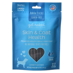 Get Naked Skin & Coat Health Dental Chew Sticks for Dogs