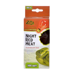 Zilla Incandescent Night Red Heat Bulb for Reptiles