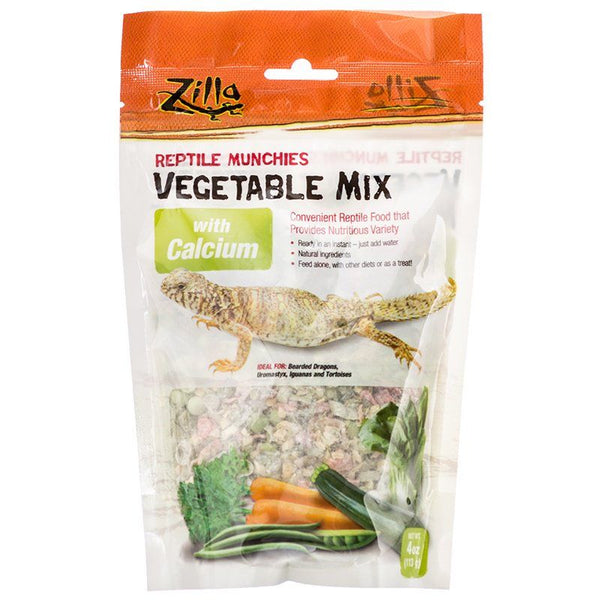 Zilla Reptile Munchies - Vegetable Mix with Calcium