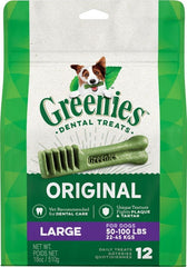 Greenies Large Dental Dog Treats