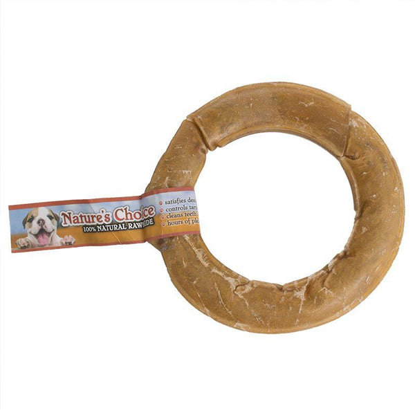 Loving Pets Nature's Choice Pressed Rawhide Donut