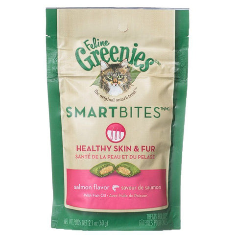 Greenies SmartBites Healthy Skin & Fur Tuna Flavor Cat Treats