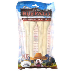 Loving Pets Pure Buffalo Dog Treats - Pressed Bully Bone