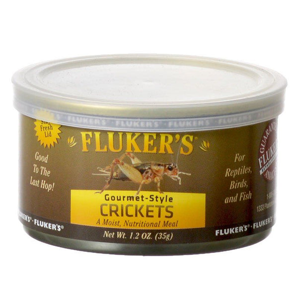 Flukers Gourmet Style Canned Crickets