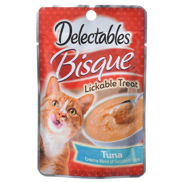 Hartz Delectables Bisque Lickable Cat Treats - Tuna