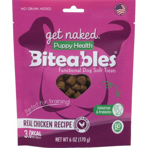 Get Naked Puppy Health Soft Dog Treats - Chicken Flavor