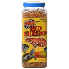 Zoo Med Large Sun-Dried Red Shrimp