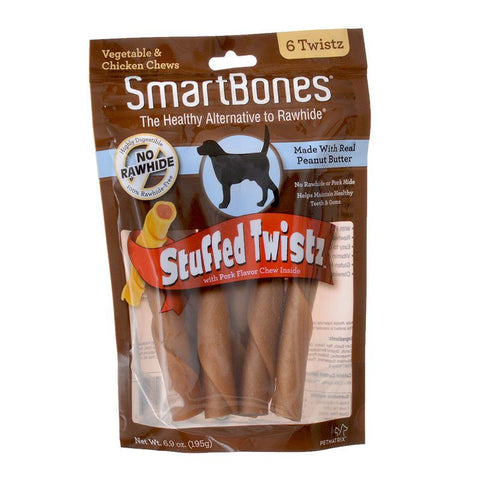 SmartBones Stuffed Twistz with Real Peanut Butter