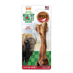 Nylabone Natural Healthy Edibles Wild Bison Chew Treats