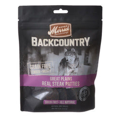 Merrick Backcountry Great Plains Real Steak Patties