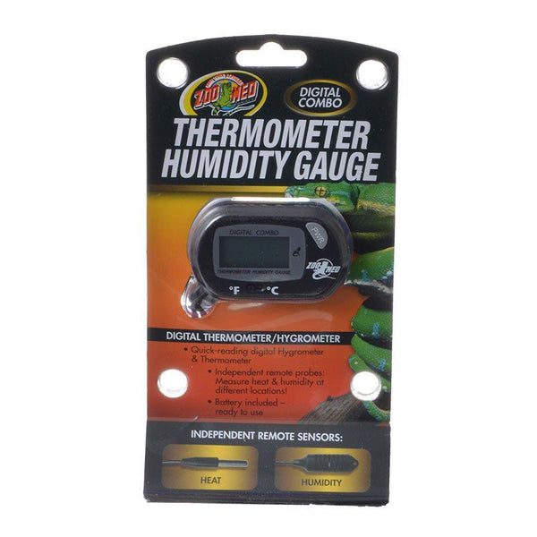 Zoo Med Digital Combo Thermometer Humidity Gauge