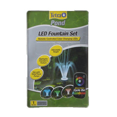 Tetra Pond LED Fountain Set with Remote Controlled Color-Changing LEDs