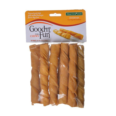 Healthy Hide Good 'n' Fun Pork Chews