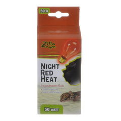 Zilla Incandescent Night Red Heat Bulb for Reptiles