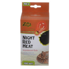 Zilla Incandescent Night Red Heat Bulb for Reptiles