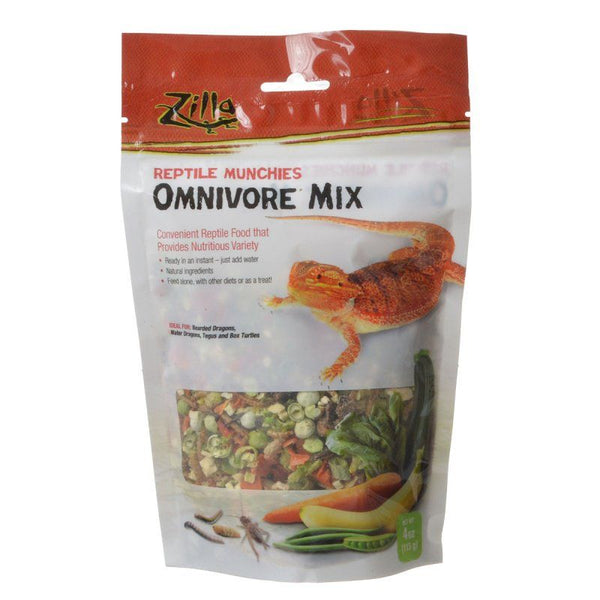 Zilla Reptile Munchies - Omnivore Mix