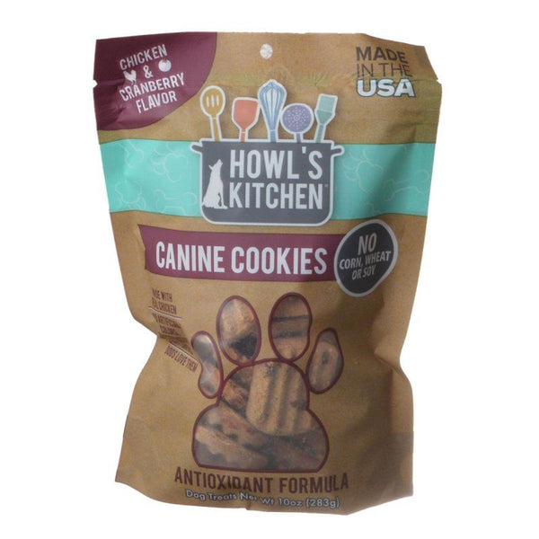 Howl's Kitchen Canine Cookies Antioxidant Formula - Chicken & Cranberry Flavor