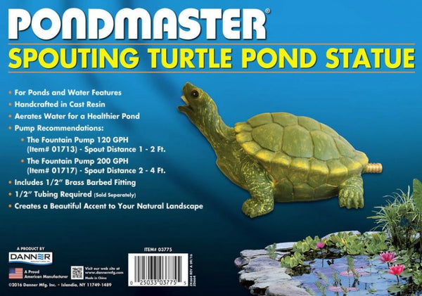 Pondmaster Resin Turtle Spitter