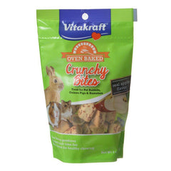 Vitakraft Oven Baked Crunchy Bites Small Pet Treats - Real Apple Flavor