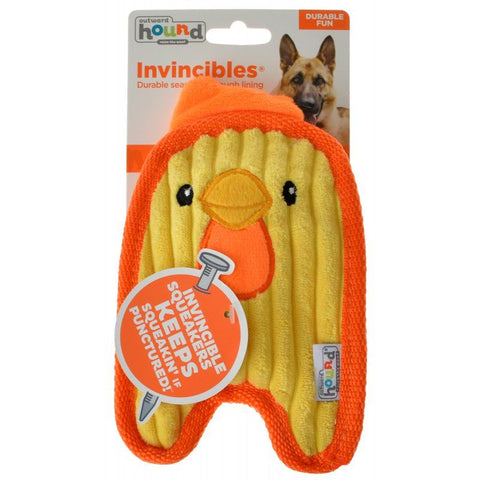 Outward Hound Invincibles Minis Chicky Dog Toy