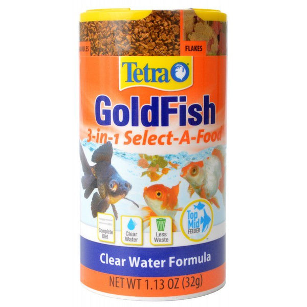 Tetra Goldfish 3-in-1 Select-A-Food