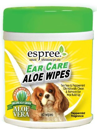 Espree Ear Care Aloe Wipes