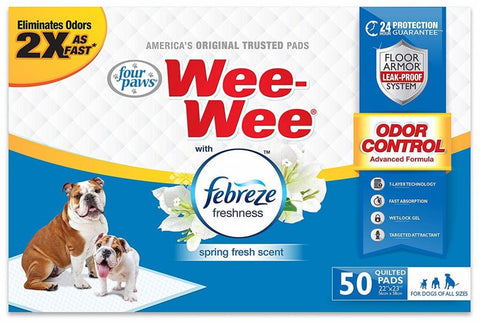 Four Paws Wee-Wee Pads - Febreze Freshness