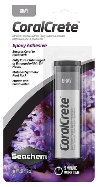 Seachem CoralCrete Gray Epoxy Adhesive