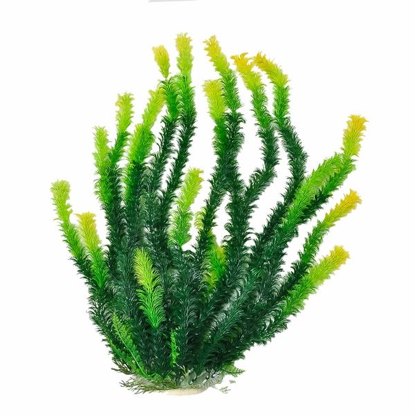 Aquatop Green Aquarium Plant with Light Tips