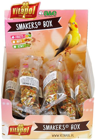 A&E Cage Company Smakers Cockatiel Fruit Treat Sticks