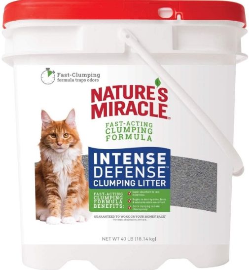 Natures Miracle Intense Defense Clumping Litter