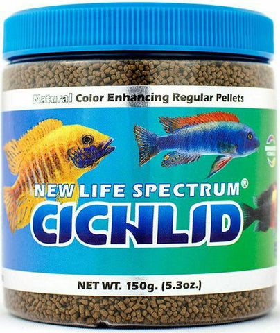 New Life Spectrum Cichlid Food Regular Sinking Pellets