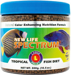 New Life Spectrum Tropical Fish Food Large Sinking Pellets