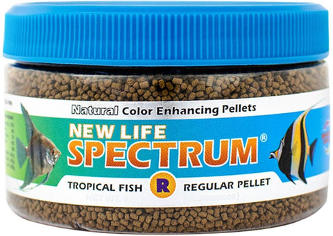 New Life Spectrum Tropical Fish Food Regular Sinking Pellets