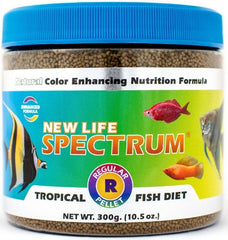 New Life Spectrum Tropical Fish Food Regular Sinking Pellets