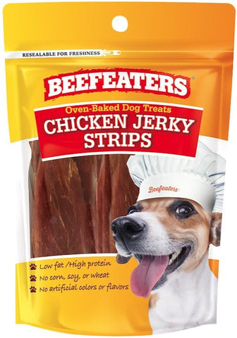Beafeaters Oven Baked Chicken Jerky Strips Dog Treat