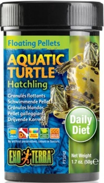 Exo Terra Floating Pellets Aquatic Turtle Hatchling Food