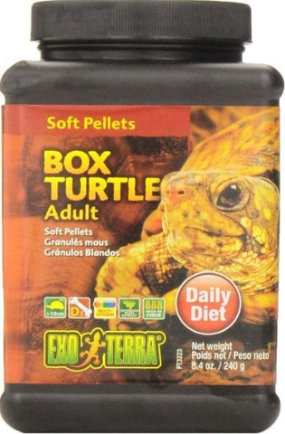 Exo Terra Soft Pellets Adult Box Turtle Food