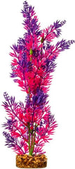 GloFish Plastic Aquarium Plant - Purple/Pink