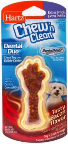 Hartz Chew N Clean Dental Duo - Bacon