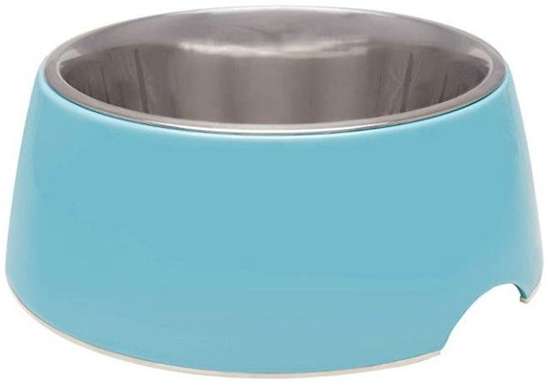 Loving Pets Electric Blue Retro Bowl