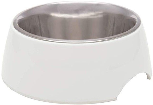 Loving Pets Ice White Retro Bowl