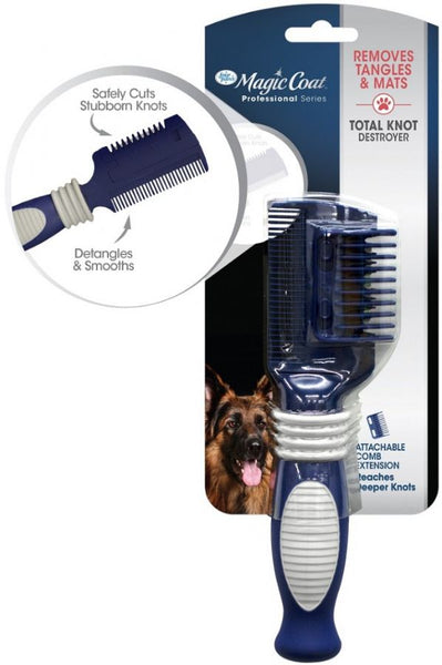 Magic Coat Professional Series Total Knot Destroyer Dog Knot Comb