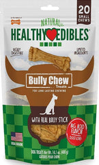 Nylabone Natural Healthy Edibles Bully Chew Dog Bone Treat - Small