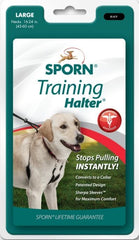 Sporn Original Training Halter for Dogs - Black