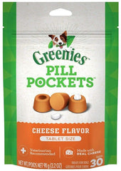 Greenies Pill Pockets Cheese Flavor Tablets