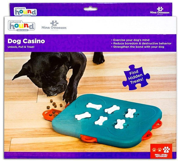 Outward Hound Nina Ottoson Puzzle Dog Casino Dog Game