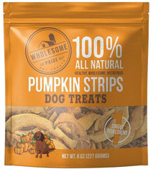 Wholesome Pride Pumpkin Strips Dog Treats